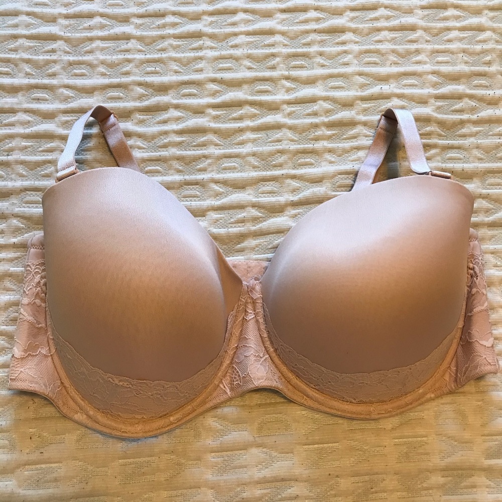 Torrid Pink Lace Curve Push Up Bra